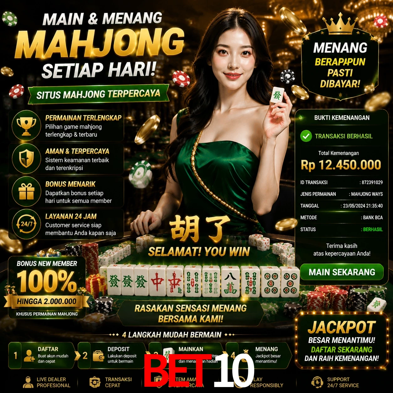 Ganhar e sacar na bet10